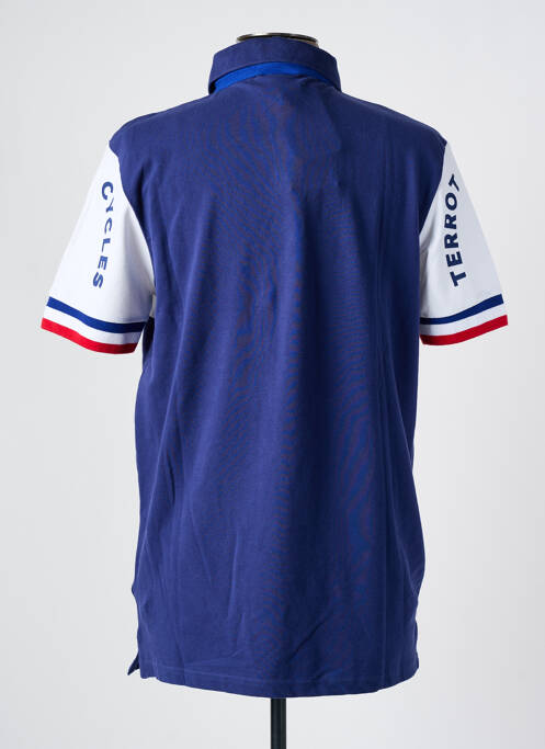 Polo bleu TERROT pour homme