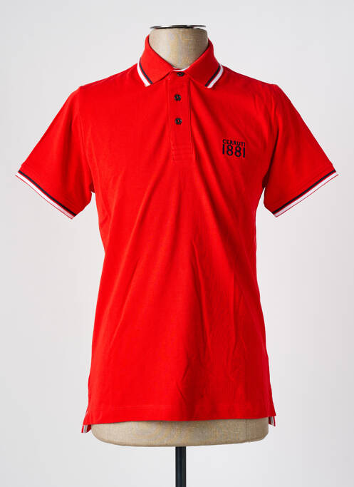 Polo rouge CERRUTI 1881 pour homme