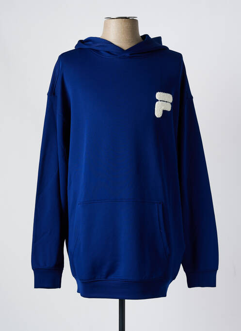 Sweat-shirt à capuche bleu FILA pour homme