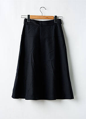 Jupe mi-longue coupe évasée noir COMPTOIR DES COTONNIERS femme