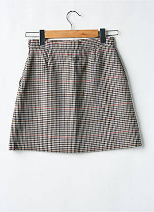 Jupe courte poches gris COMPTOIR DES COTONNIERS femme