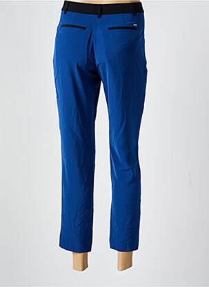Pantalon 7/8 fermeture zippée sous rabat avec crochet bleu TOMMY HILFIGER femme