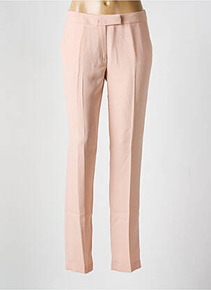 Pantalon slim poches rose DEVERNOIS femme