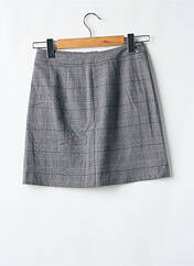 Jupe courte gris IKKS pour femme seconde vue