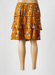 Jupe courte orange I.CODE (By IKKS) pour femme seconde vue