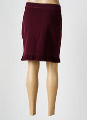 Jupe courte violet DEVERNOIS pour femme seconde vue