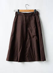 Jupe mi-longue marron COMPTOIR DES COTONNIERS pour femme seconde vue
