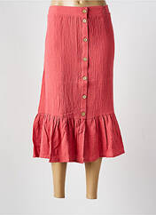 Jupe mi-longue rose DAMART pour femme seconde vue