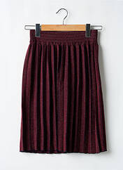 Jupe mi-longue rouge CLAUDIUS pour femme seconde vue