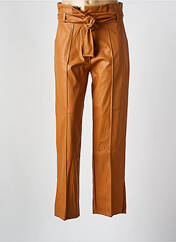 Pantalon droit marron LES ACOLYTES pour femme seconde vue