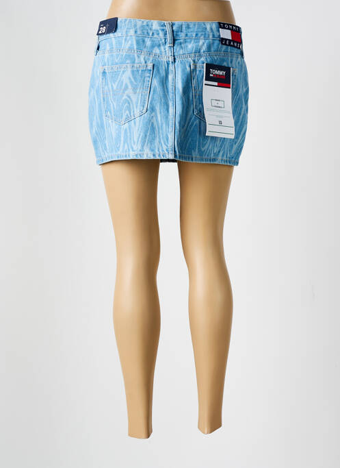 Jupe courte bleu TOMMY HILFIGER pour femme
