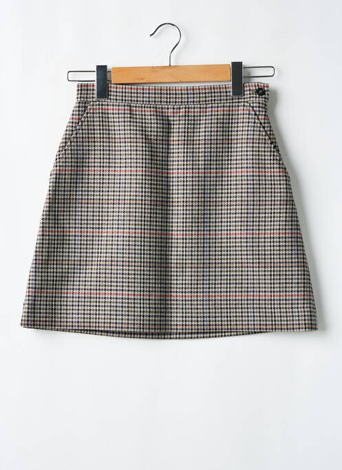 Jupe courte gris COMPTOIR DES COTONNIERS pour femme