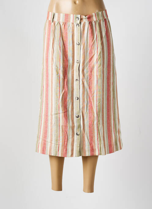 Jupe mi-longue beige DAMART pour femme