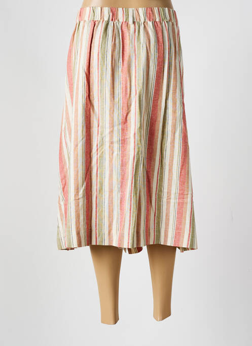 Jupe mi-longue beige DAMART pour femme