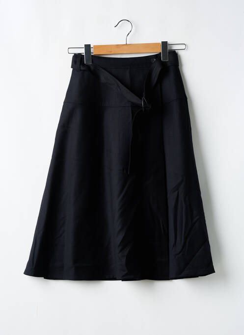Jupe mi-longue noir COMPTOIR DES COTONNIERS pour femme