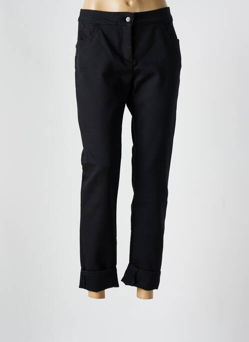 Pantalon 7/8 noir DEVERNOIS pour femme