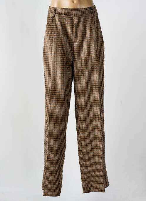 Pantalon droit beige TOMMY HILFIGER pour femme