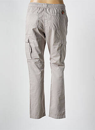 Pantalon cargo slim taille normale gris SCHOTT femme