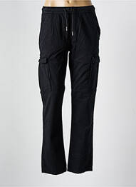 Pantalon cargo taille élastique taille normale noir SCHOTT femme