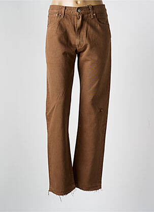 Jeans coupe droite stretch taille normale marron LEVIS femme