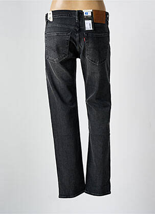 Jeans coupe slim effet usé délavé taille normale noir LEVIS femme