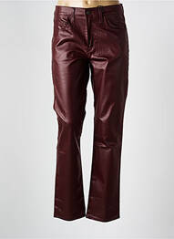 Pantalon droit stretch taille normale rouge LEVIS femme