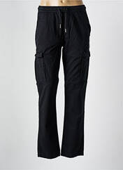 Pantalon cargo noir SCHOTT pour femme seconde vue