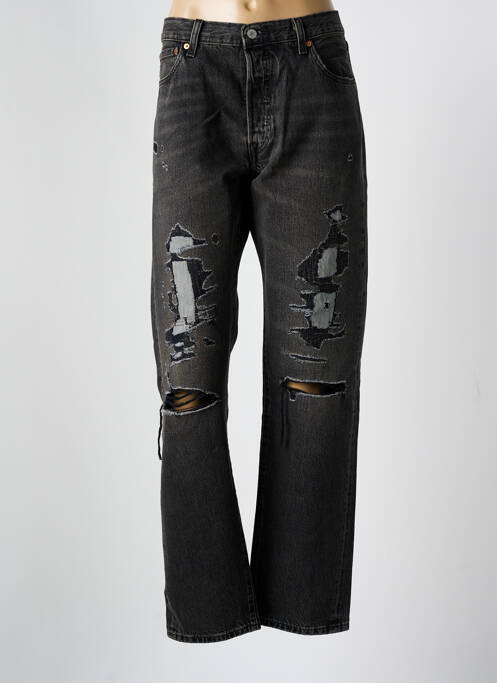 Jeans coupe droite noir LEVIS pour femme