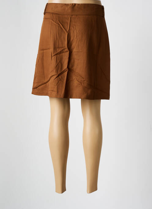 Jupe courte marron I.CODE (By IKKS) femme
