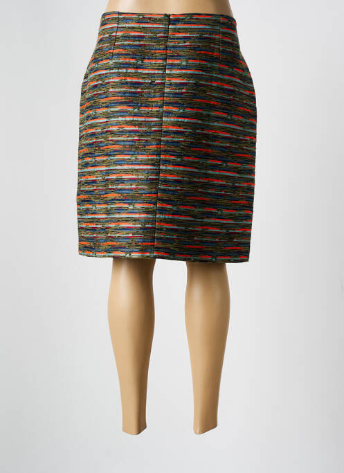 Jupe mi-longue orange D.SPORT pour femme