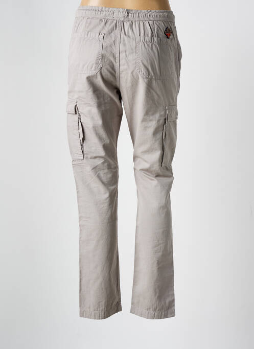 Pantalon cargo gris SCHOTT pour femme