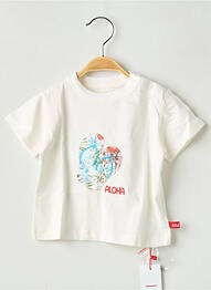 T-shirt stretch manches courtes beige CND enfant