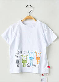 T-shirt stretch manches courtes blanc CND enfant