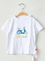 T-shirt blanc CND pour garçon seconde vue