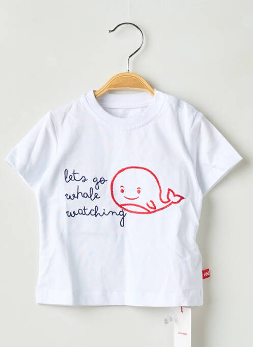 T-shirt stretch manches courtes blanc CND garcon