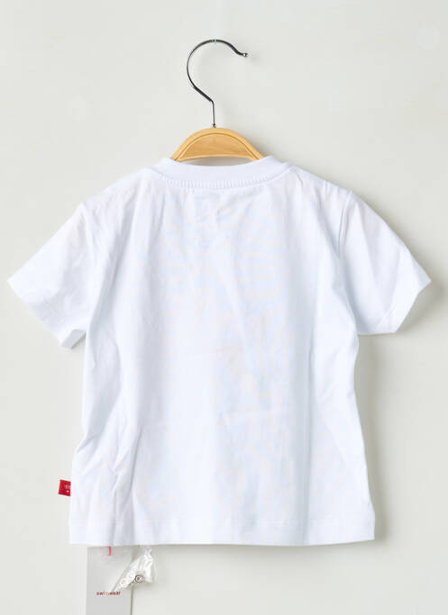 T-shirt stretch manches courtes blanc CND garcon