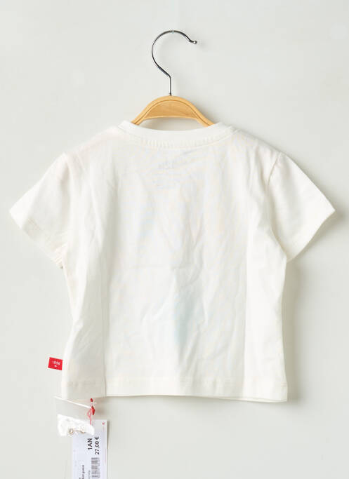 T-shirt stretch manches courtes beige CND fille