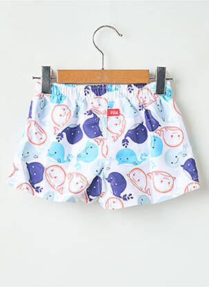 Short de bain imprimé fantaisie blanc CND garçon