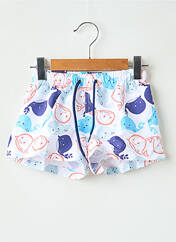 Short de bain blanc CND pour garçon seconde vue