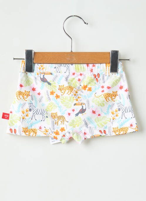 Short de bain stretch blanc CND garcon