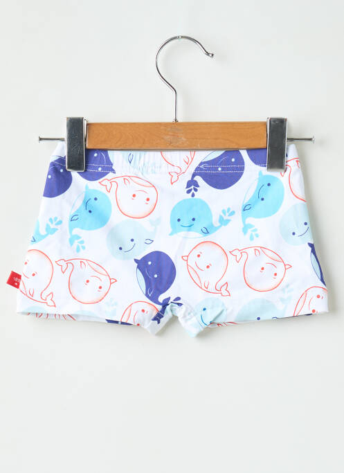 Short de bain stretch blanc CND garcon