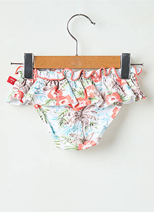 Bas de maillot de bain effet matière satinée blanc CND fille