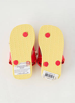 Tongs bout ouvert bout ouvert rouge HAVAIANAS garçon