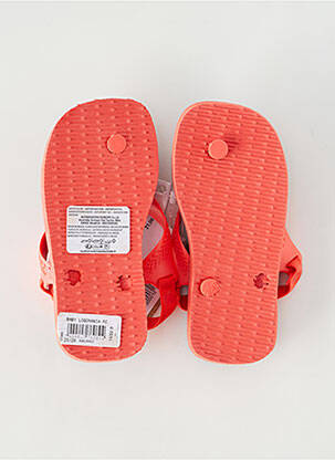 Tongs bout ouvert bout ouvert orange HAVAIANAS fille