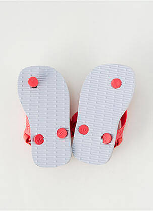 Tongs impression bout ouvert rouge HAVAIANAS garçon