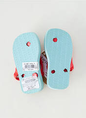 Tongs rouge HAVAIANAS pour garçon seconde vue