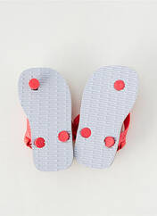 Tongs rouge HAVAIANAS pour garçon seconde vue