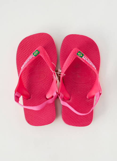 Tongs rose HAVAIANAS pour fille