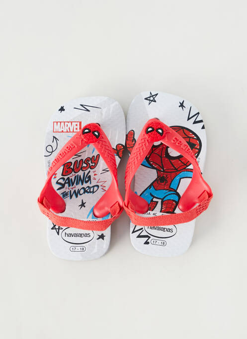 Tongs rouge HAVAIANAS pour garçon
