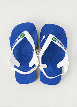 Tongs bout ouvert bout ouvert bleu HAVAIANAS garcon